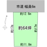 ★商談中★鶴岡市城南町【約64坪】720万円売り土地 画像1 ★商談中★鶴岡市城南町【約64坪】720万円売り土地 画像1